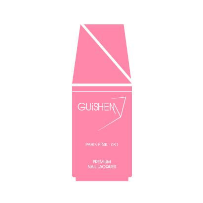 Premium Nail Lacquer, PARIS PINK - 031, BUBBLE GUM PINK SHIMMER NAIL