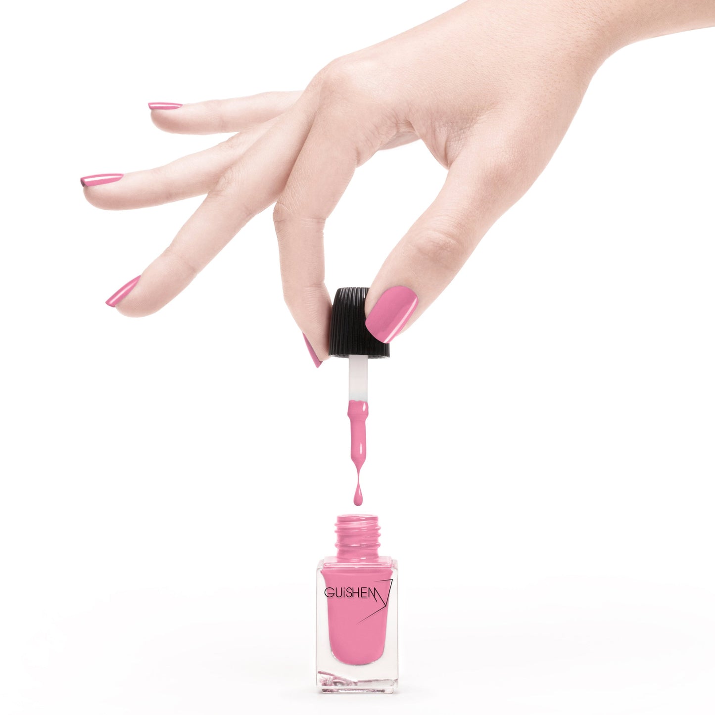 Premium Nail Lacquer, PARIS PINK - 031, BUBBLE GUM PINK SHIMMER NAIL