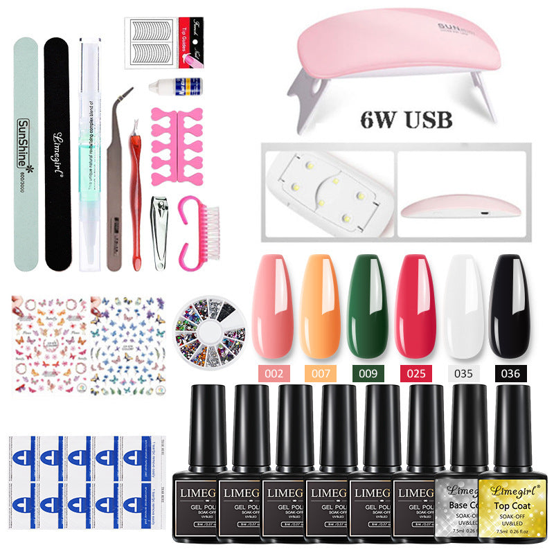 Nail Polish Extension Glue Set